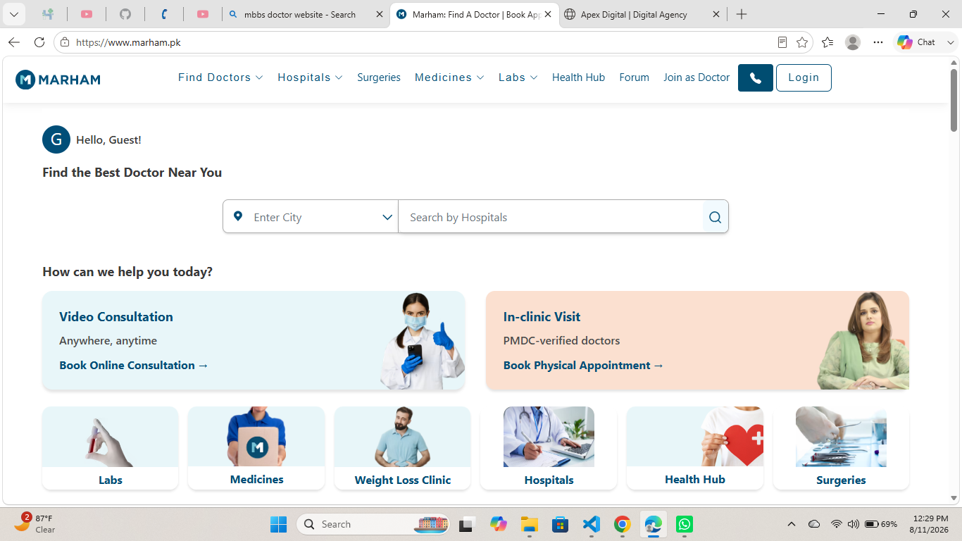 Pathana Da Dhaba Website Preview